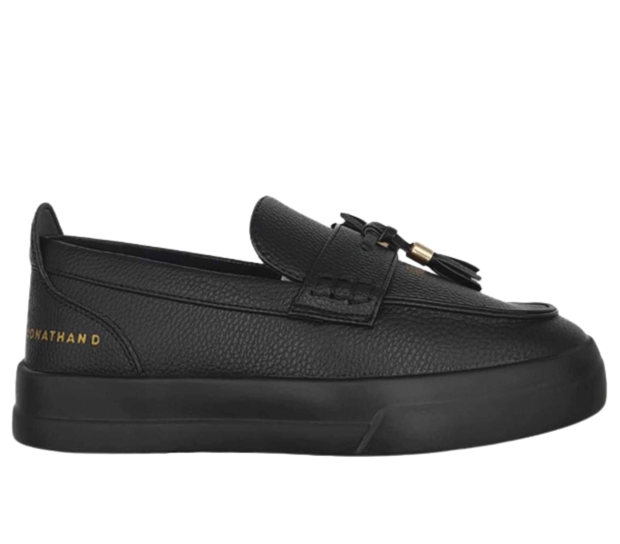 Jonathan D Sneaker Tassel Black